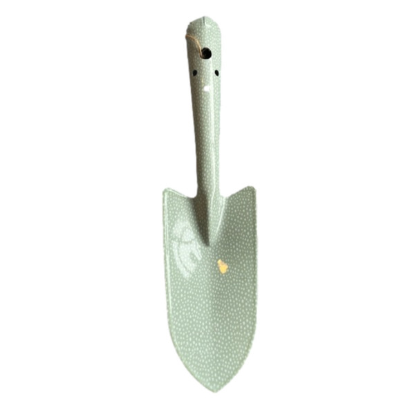 Green and White Speckled Hand Garden Shovel - Picture 1 of 4